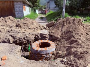 Avanzan obras de agua, drenaje y pavimentación en Nogales